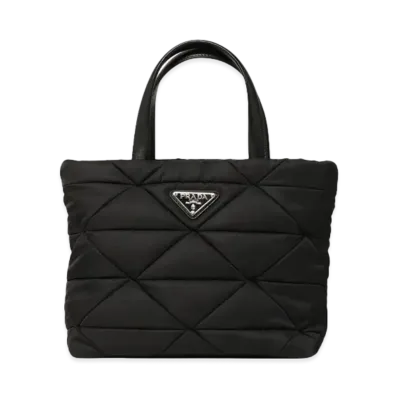 PRADA Padded Re Nylon Tote Bag "Black"