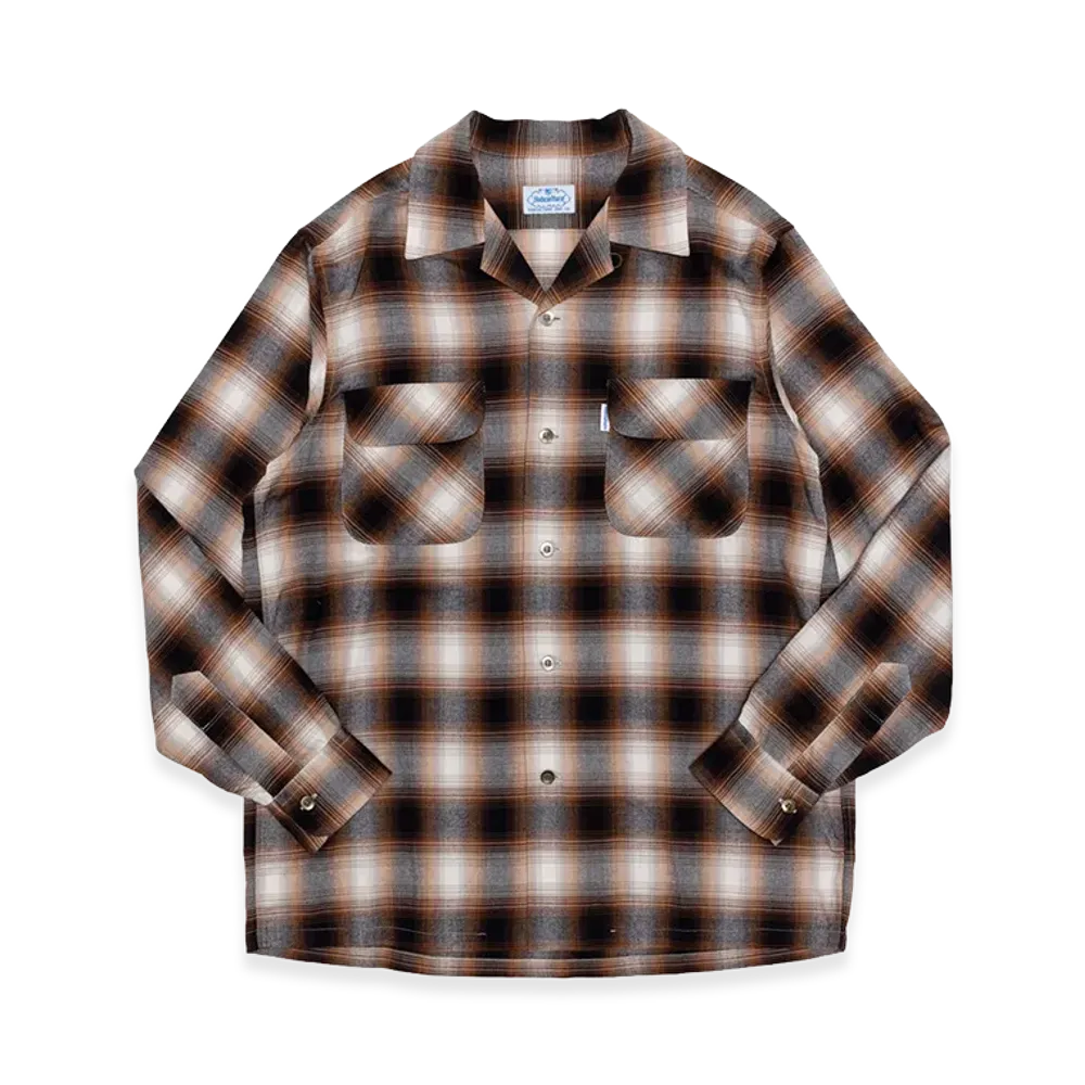 SubCulture Wool Shirt "Brown Check"