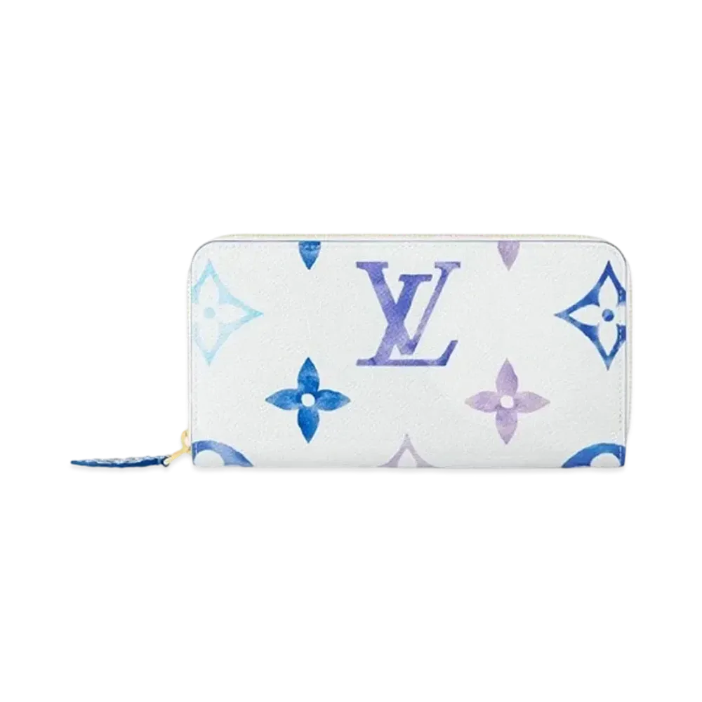 Louis Vuitton Zippy Wallet Monogram LV By the Pool "Blue"