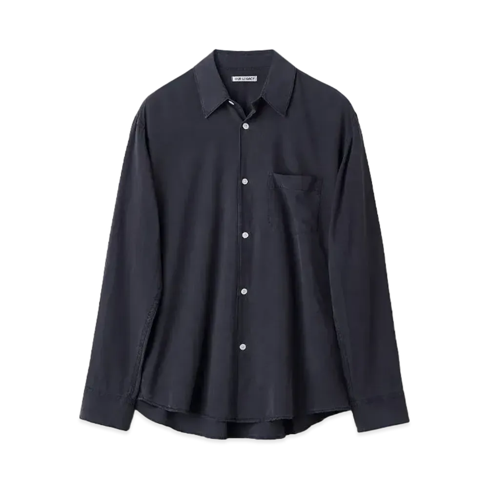 OUR LEGACY Initial Shirt "Vintage Blue"