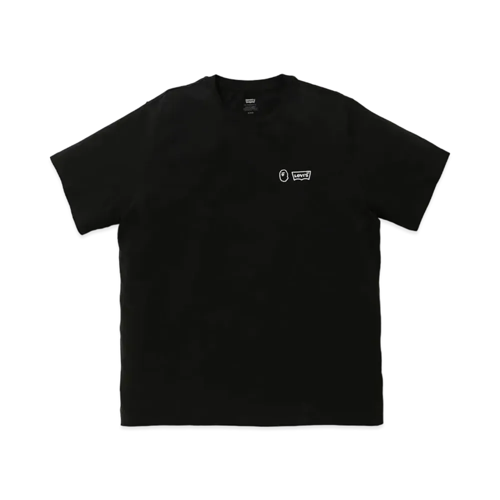 A BATHING APE x Levi's TEE "Black"