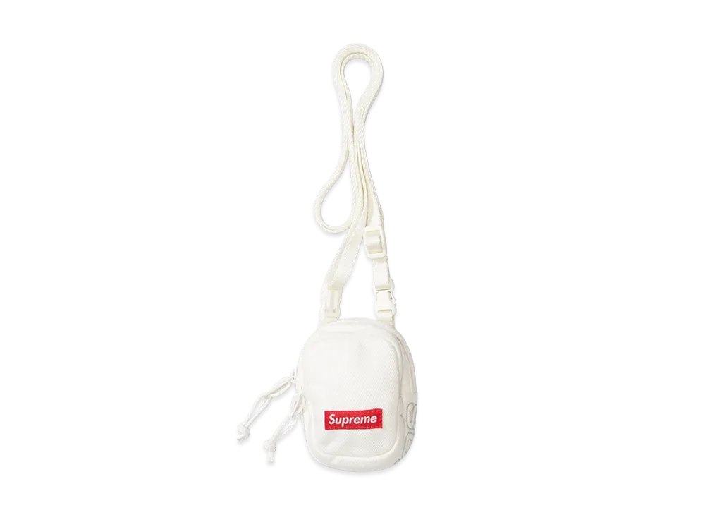 Supreme Denim Mini Utility Bag "White"