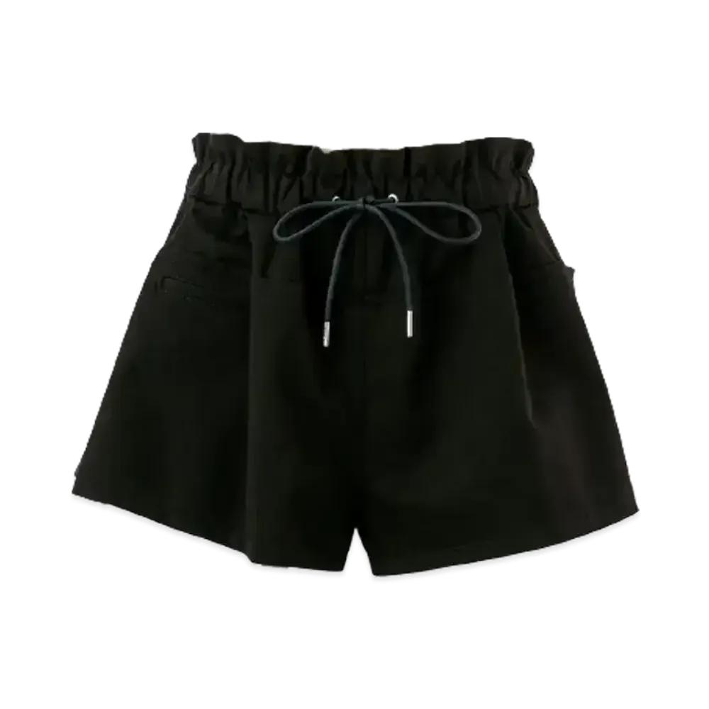 sacai Cotton Chino Shorts "Black"