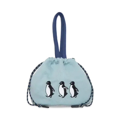 graniph x Chiharu Sakazaki Marching String Bag "Blue"