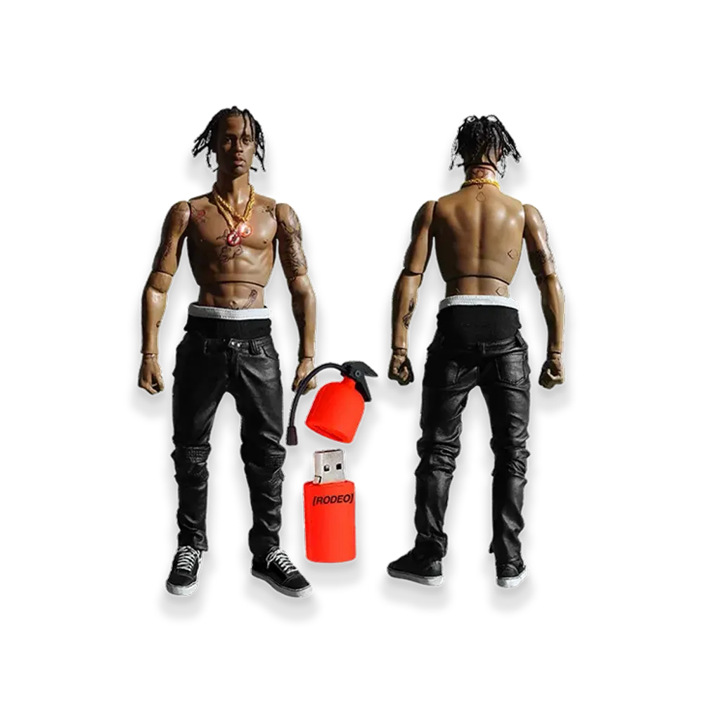 Travis Scott Cactus Jack x RODEO Action Figure Album USB "Multi"
