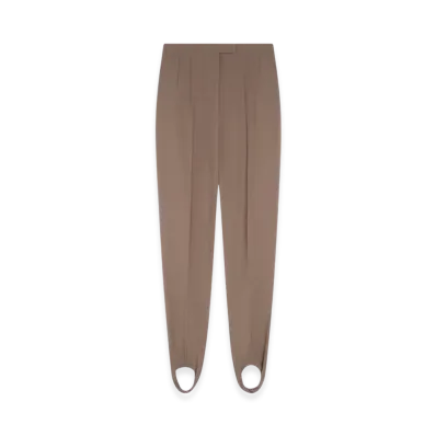 DRIES VAN NOTEN Women's Stirrup Pants "Taupe"