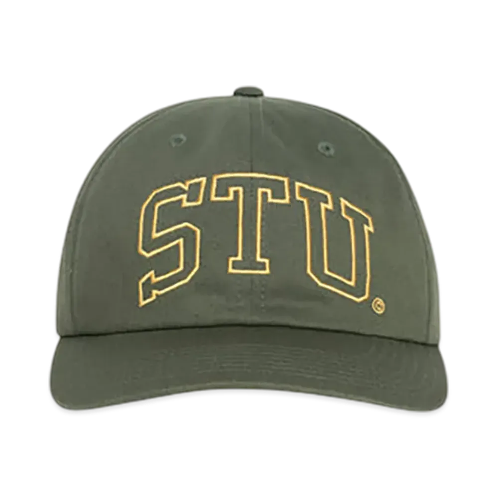 Stussy Mid-Depth Stu Arch Strapback "Olive"