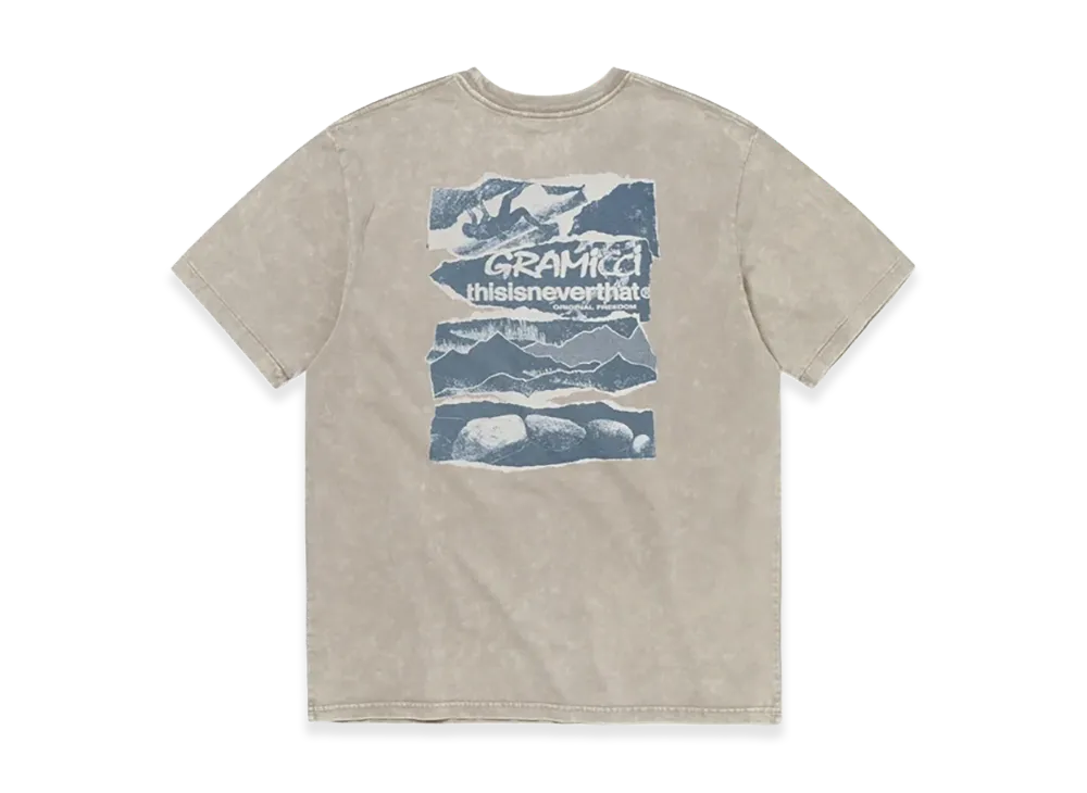 thisisneverthat x GRAMICCI Original Freedom Tee "Sand"