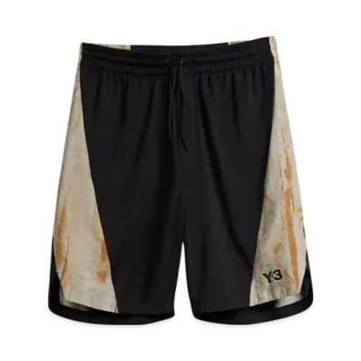 Y-3 Rust Dye Shorts "Black"