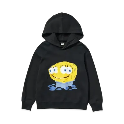 Uniqlo UT x Cactus Plant Flea Market x Sponge Bob Kids Sweat Parka "Black"