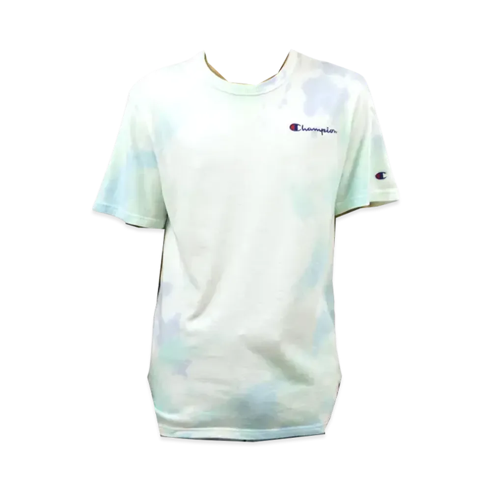 Champion Cloud Dye Short Sleeve Tee "White/Blue"