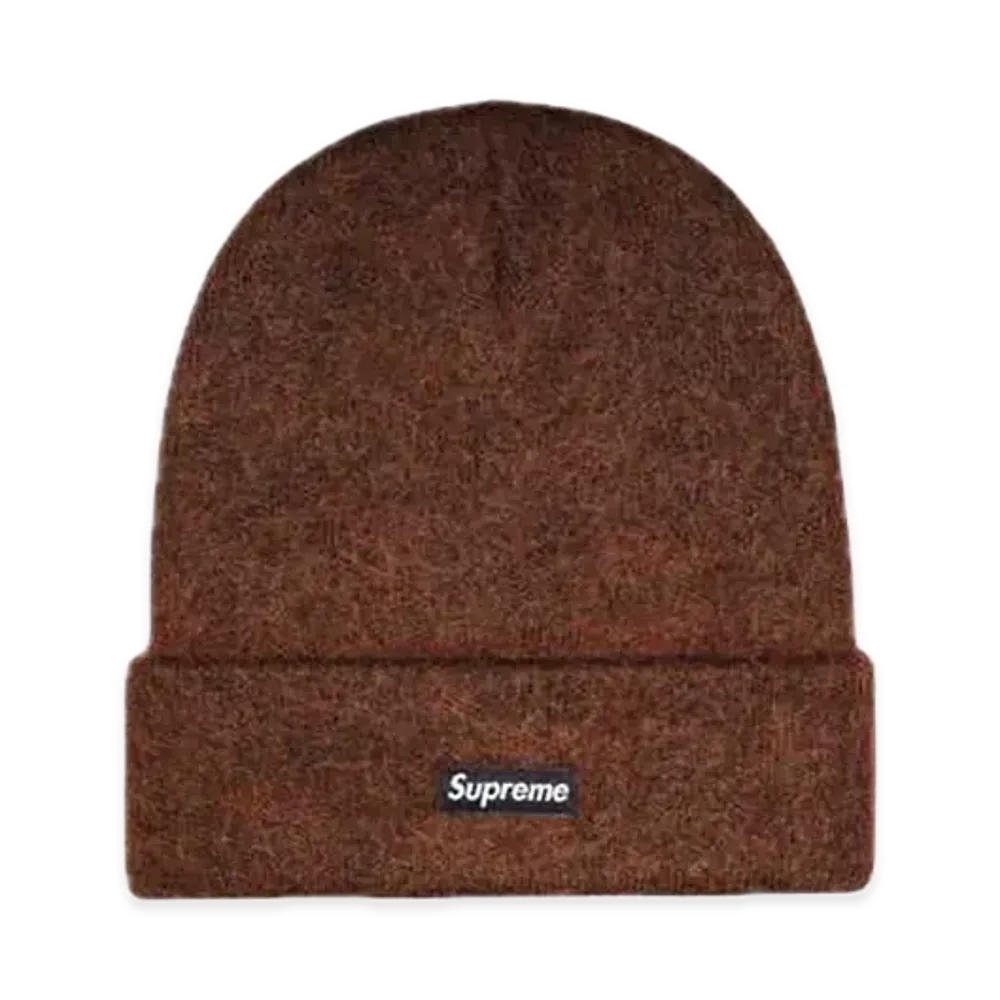 Supreme Mohair Beanie "Brown"