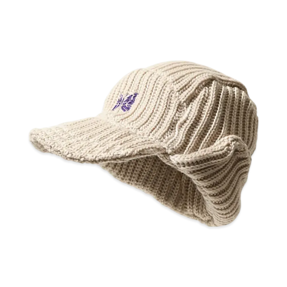 NEEDLES Bird Shooting Cap - Merino Wool "White"