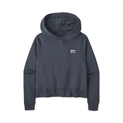 Patagonia Women's Regenerative Organic Certified Cotton Essential Hoody "Smolder Blue"