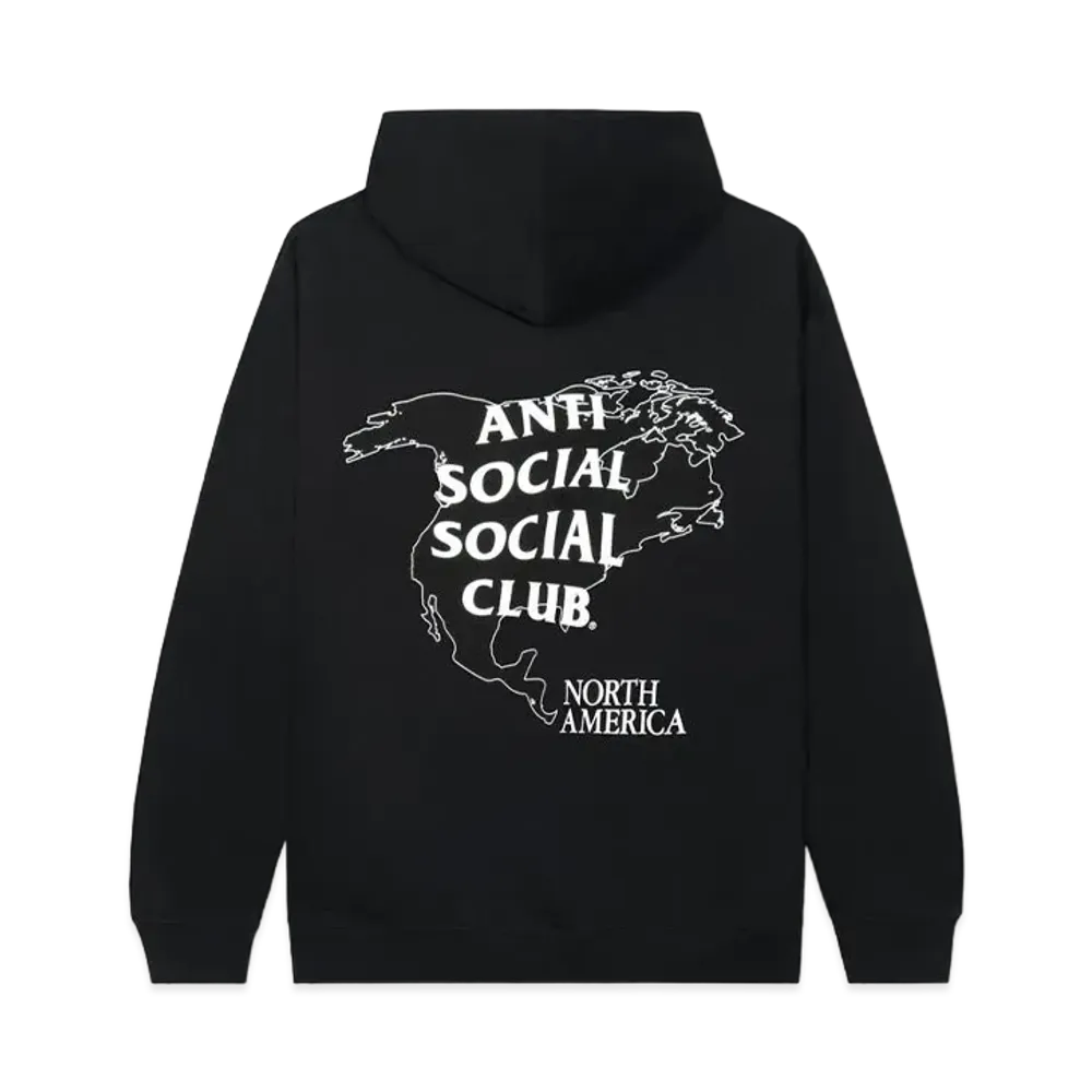 ANTI SOCIAL SOCIAL CLUB North America Hoodie "Black"