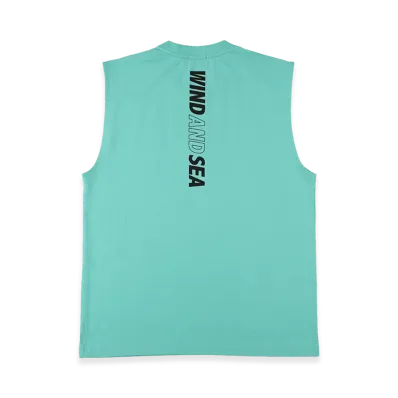 WIND AND SEA Tech No Sleeve Tee "Mint"