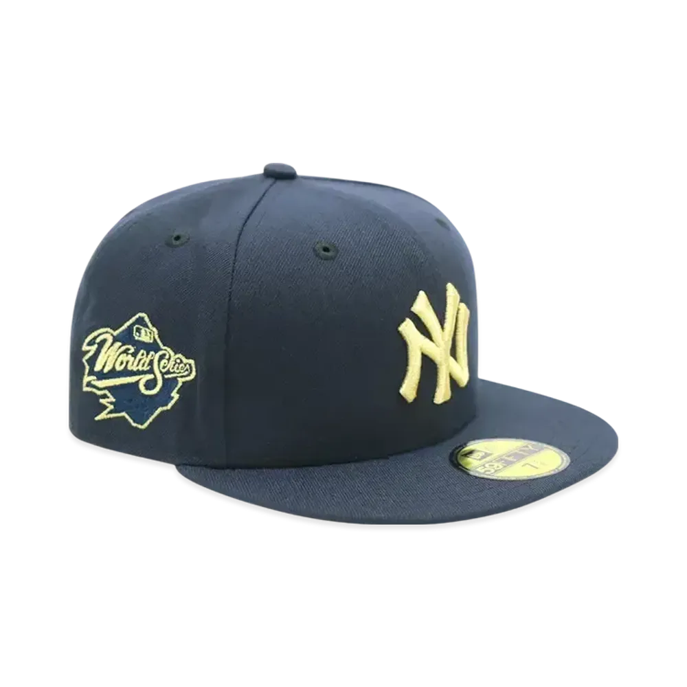 NEW ERA x THE CAP 'Champagne Bell' 59Fifty New York Yankees "Navy"