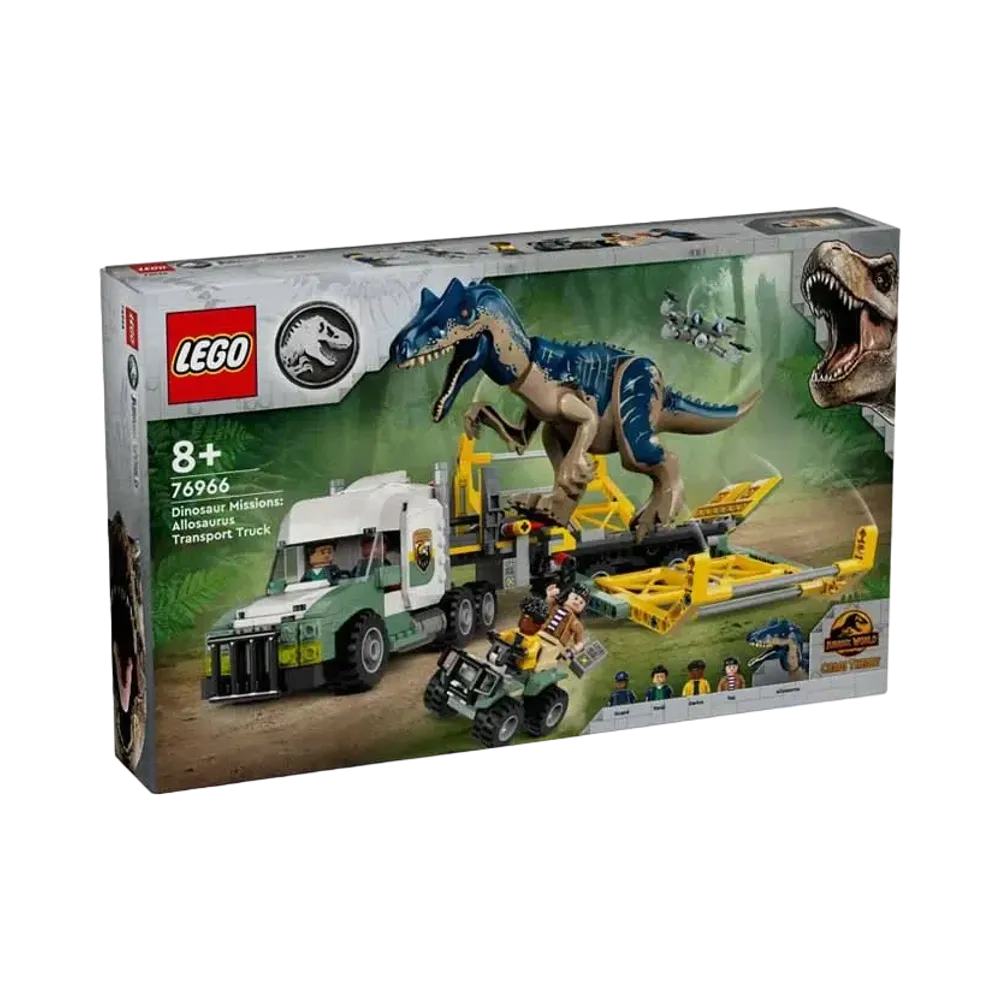 LEGO JURASSIC WORLD "Dinosaur Missions: Allosaurus Transport Truck" [76966]