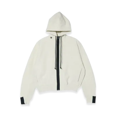 N.HOOLYWOOD Zip Up Hoodie "Oatmeal"