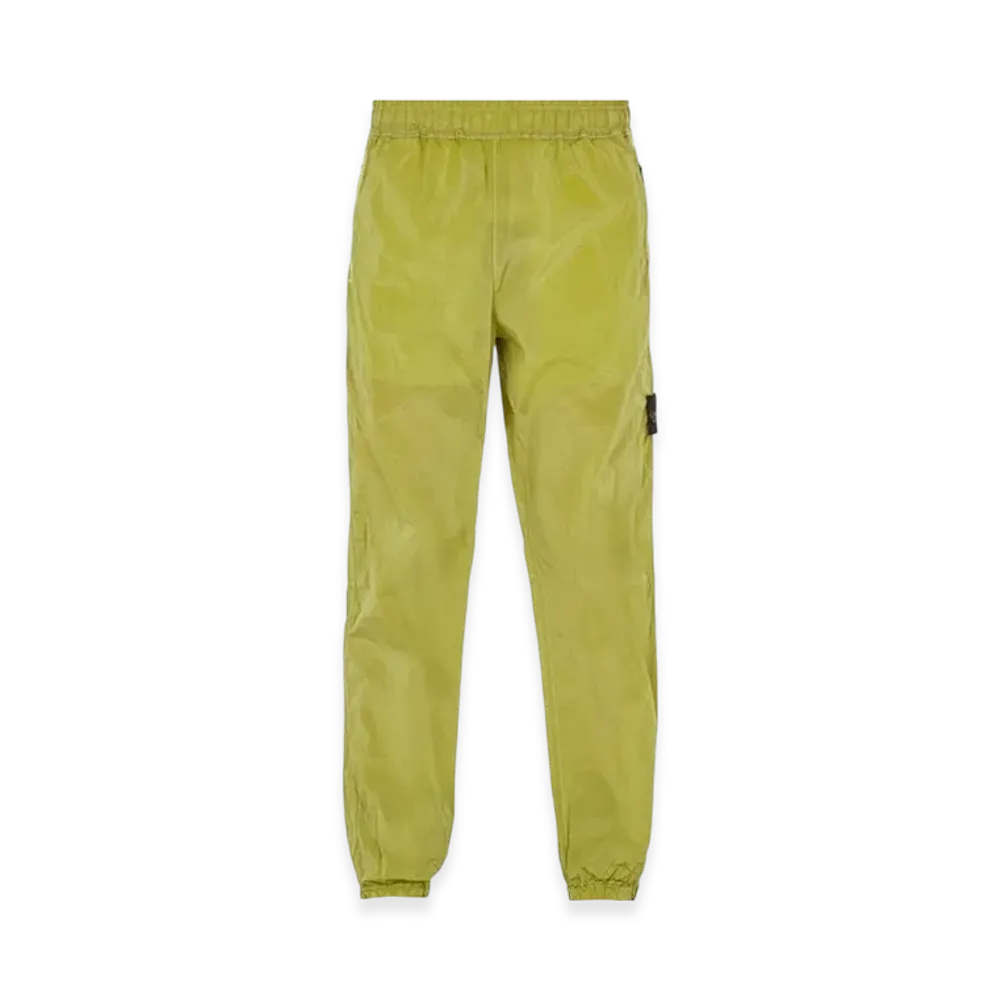 Stone Island 32519 Nylon Metal in Econyl Regenerated Nylon Sweatpants - 24SS "Lemon"