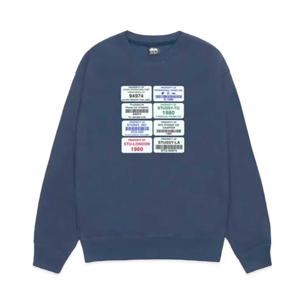Stussy Codes Crew "Navy"