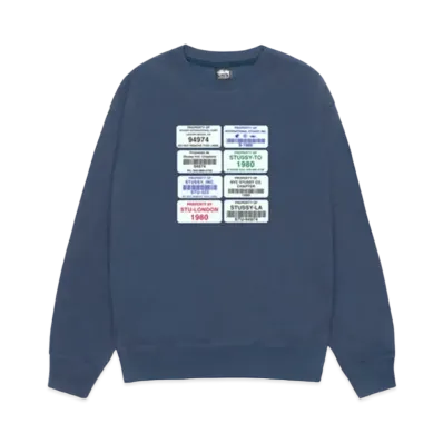 Stussy Codes Crew "Navy"