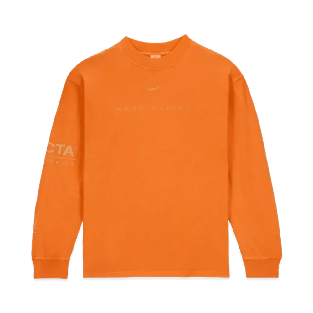 Nike x NOCTA 8K Peaks Long Sleeve Top "Orange Horizon"