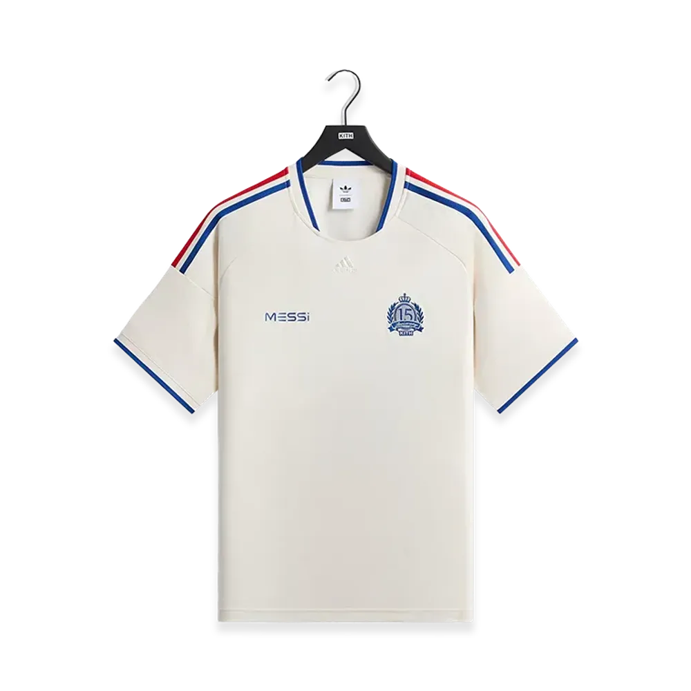 Kith x Lionel Messi x adidas Football Jersey "Chalk White"