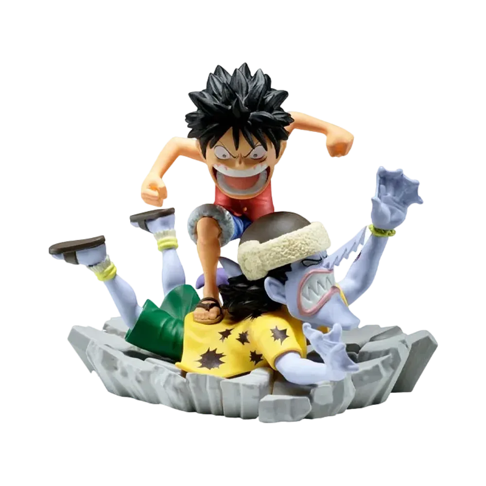 BANPRESTO "World Coletable Figure" -ONE PIECE- Log Stories -MONKEY.D.LUFFY VS ARLONG-