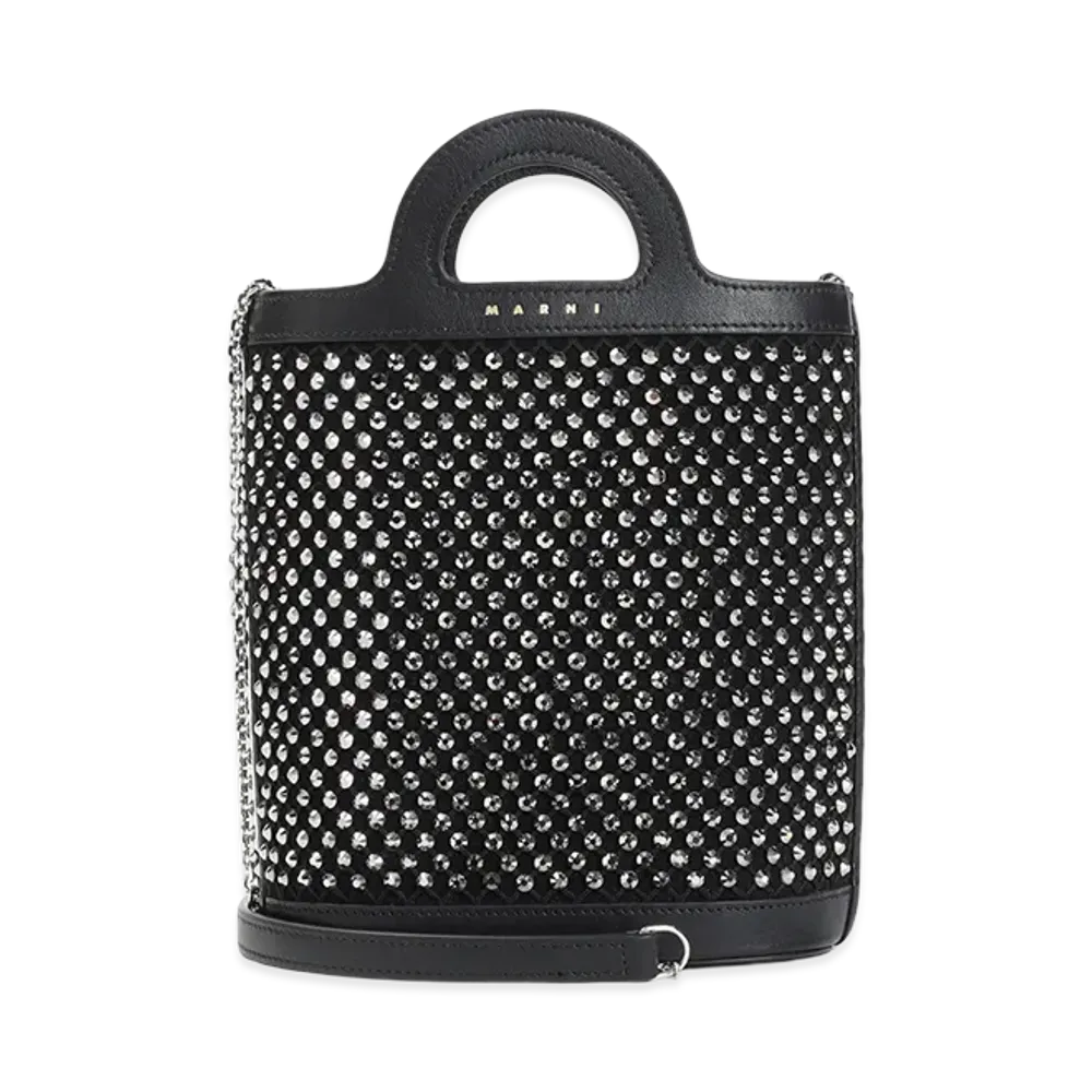 MARNI Women's Tropicalia Nano Bucket Bag "Black"