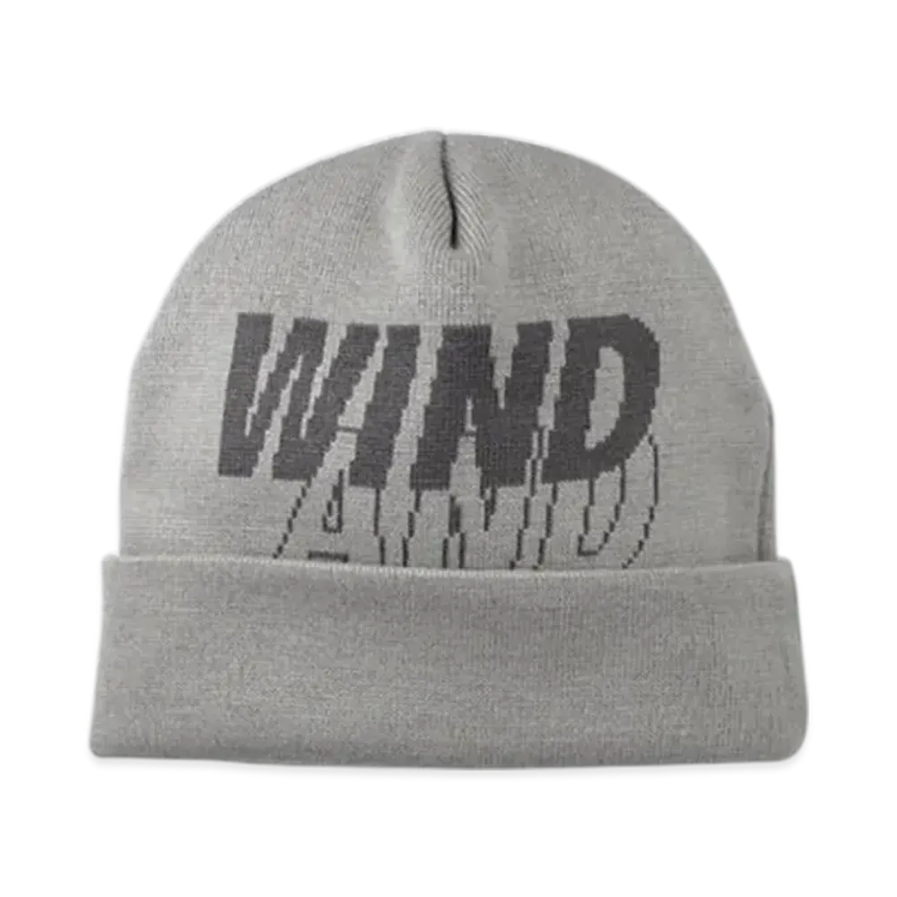 WIND AND SEA Sea Knit Cap "Gray"