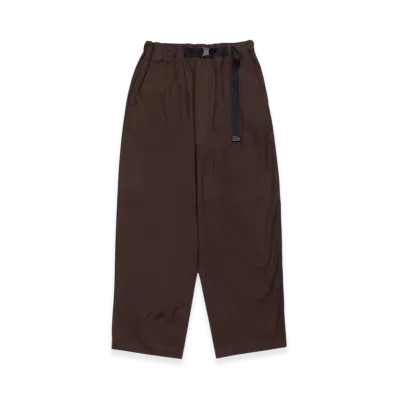 COMME des GARCONS HOMME Cotton Twill Nidom Processing "Dark Brown"