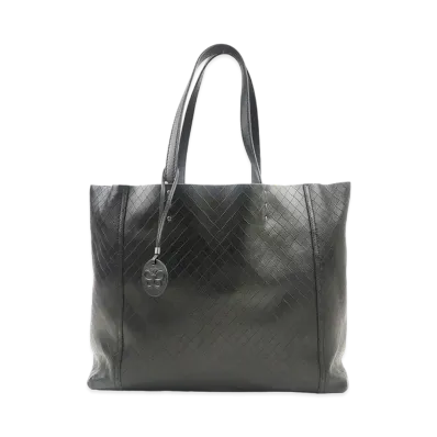 Bottega Veneta Intreccio Mirage leather Tote Bag "Black"