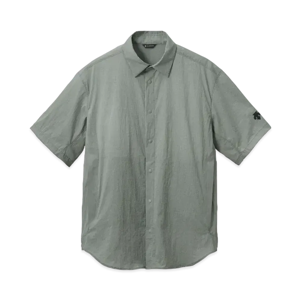 DESCENTE ALLTERRAIN 81 Tech H/S Shirt "Moss Gray"