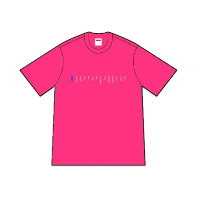 Supreme Location Tee "Pink"