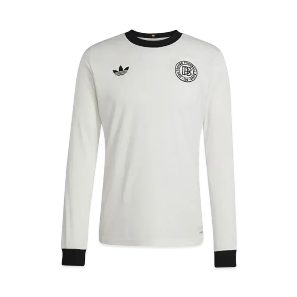 adidas Germany National Team Anniversary Long Sleeve Uniform "Cloud White/Black"