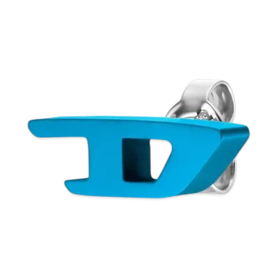 Diesel Dx1504 Blue Aluminum Stud Earring "Azure"