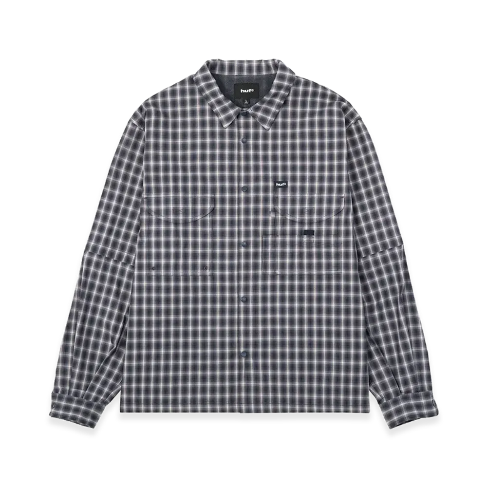 HUF Air Flow Convertible LS Shirt "Black"