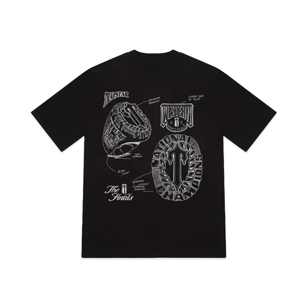 TRAPSTAR Game Time Tee "Black"