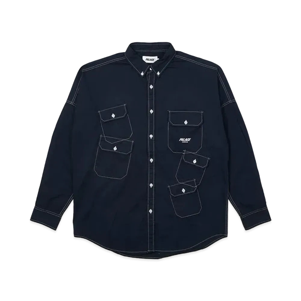 PALACE MULTI POCKET SHIRT "Navy"