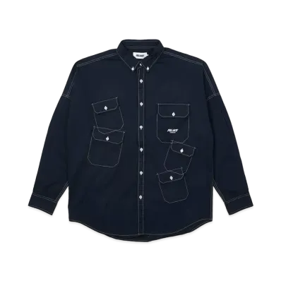 PALACE MULTI POCKET SHIRT "Navy"