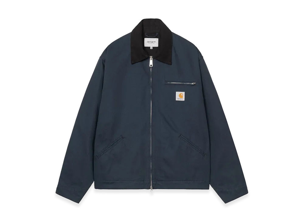 Carhartt WIP OG Detroit Jacket "Deep Night/Black(Rinsed)"