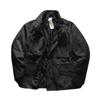 COMOLI x Ten C Original Japanese Jersey Field Jacket "Black"