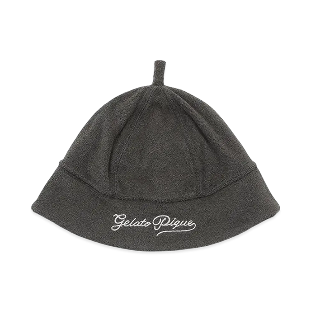 GELATO PIQUE Homme Pile Logo Embroidered Sailor Hat "Dark Gray"