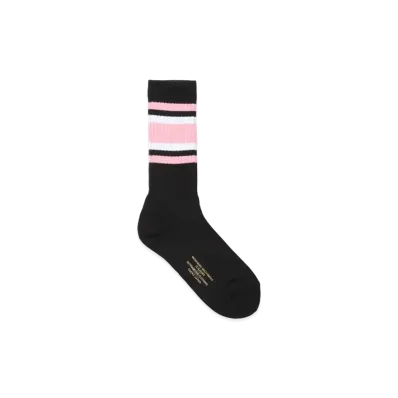 WACKO MARIA Striped Socks "Pink"