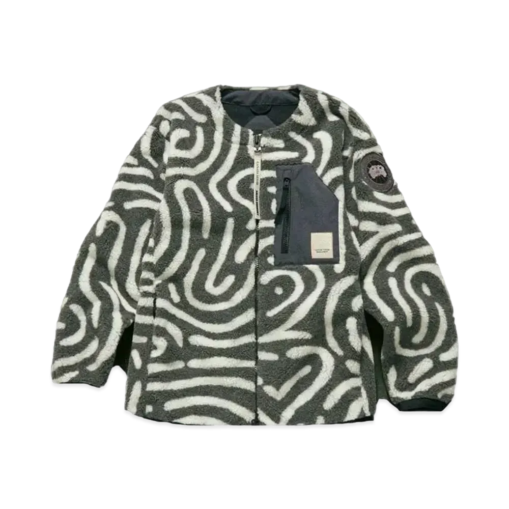 CANADA GOOSE X NBA X SALEHE BEMBURY KELOWNA BOREAL FLEECE "Northwood Khaki"