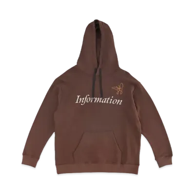 P.A.M. INFORMATION HOODED SWEAT "DIRT"