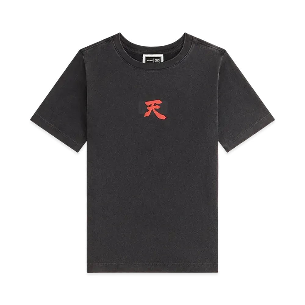 Kith x Capcom Kids Akuma Vintage Tee "Black"