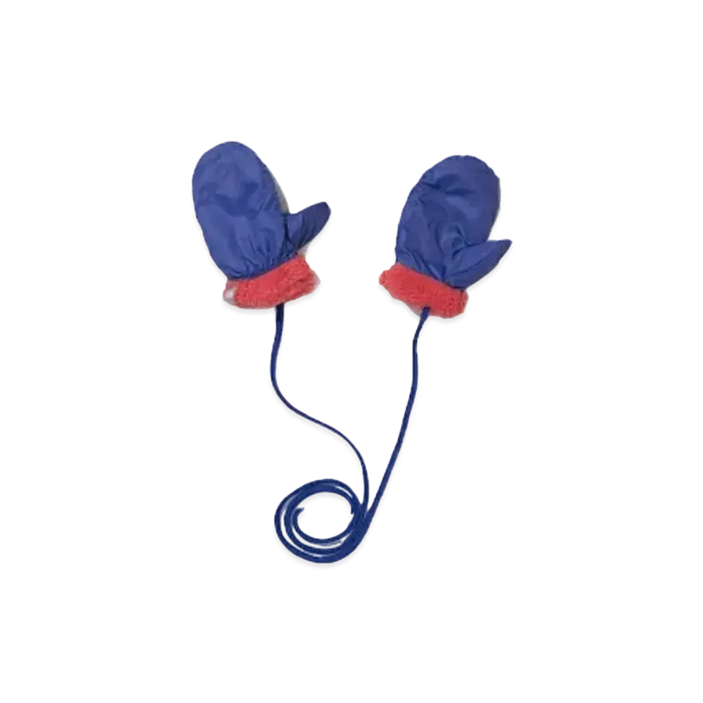 The North Face Baby Reversible Cozy Mitt (Kids) "Lapis Blue"