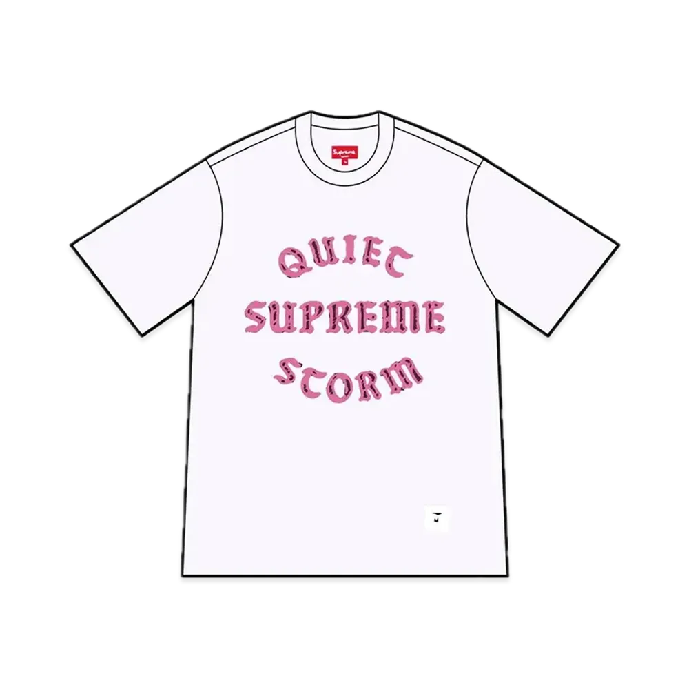シュプリーム クワイエット ストーム エスエス トップ "ホワイト"